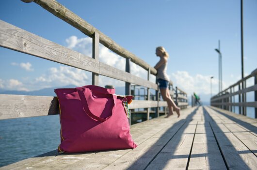 Hhooboz Pillowbag L fandango-pink-green