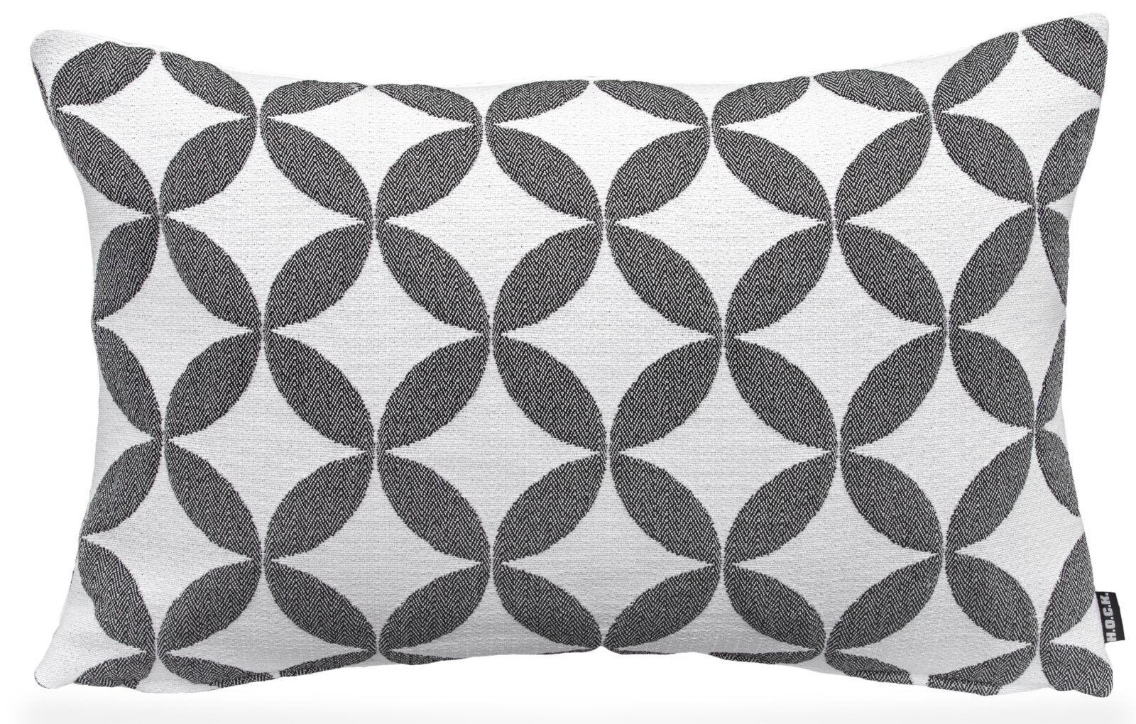 H.O.C.K. Luna Outdoor Wendekissen 60x40cm schwarz