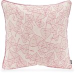 H.O.C.K. Nala Outdoor Kissen Blatt-Motiv mit Keder...