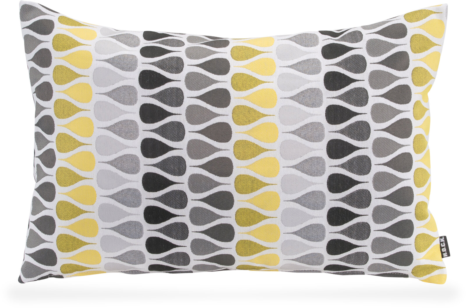 H.O.C.K. Drops Outdoor Kissen 60x40cm multi gelb grau col. 06