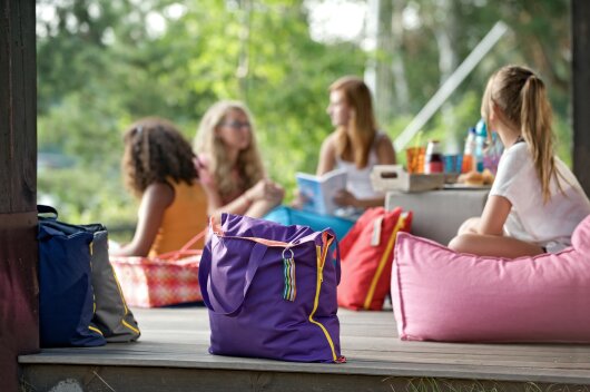 H.O.C.K. Caribe Outdoor Kissen 60x60cm pink fuchsia 01