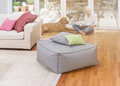 H.O.C.K. Caribe Outdoor Kissen 60x60cm pink fuchsia 01