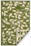 H.O.C.K. Outdoor Teppich Bali forest green creme 180x270cm