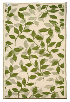 H.O.C.K. Outdoor Teppich Bali forest green creme 120x180cm