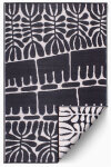 H.O.C.K. Outdoor Teppich Serowe black 150x240cm schwarz creme