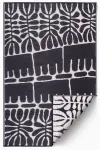 H.O.C.K. Outdoor Teppich Serowe black 150x240cm schwarz creme