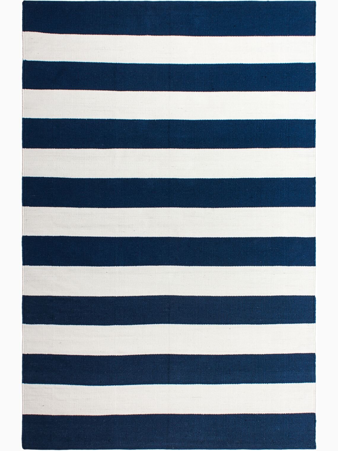 H.O.C.K. Outdoor Teppich Nantucket blue&white PET 180x270cm blau weiß