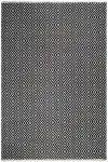 H.O.C.K. Outdoor Teppich Veria black&white PET 120x180cm schwarz weiß