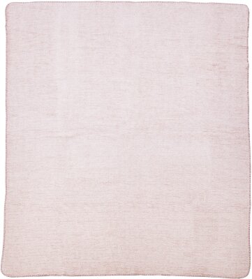 H.O.C.K. Decke Ella einfarbig 150x200cm old rose rosa