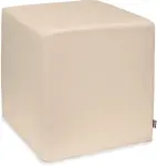 H.O.C.K. Caribe Outdoor Cube / Sitzwürfel 45x45x45cm piedra beige col. 01