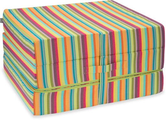 H.O.C.K. Yucatan Klappmatratze Clappy ausgeklappt 186x75x13cm multicolor