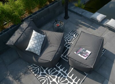 H.O.C.K. Lolly Outdoor Lounge-Sessel, ca. 105x90x40cm...