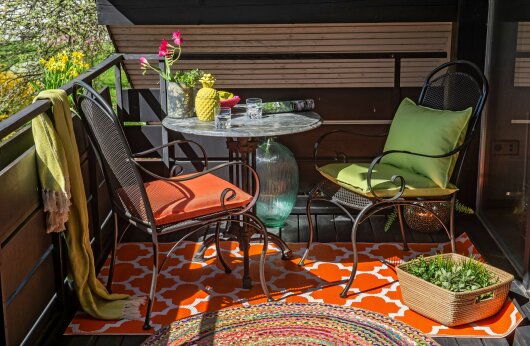 H.O.C.K. Caribe Outdoor Kissen 50x50cm piedra beige col. 01