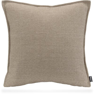 H.O.C.K. Mali Kissen mit Biese 45x45cm taupe col. 2