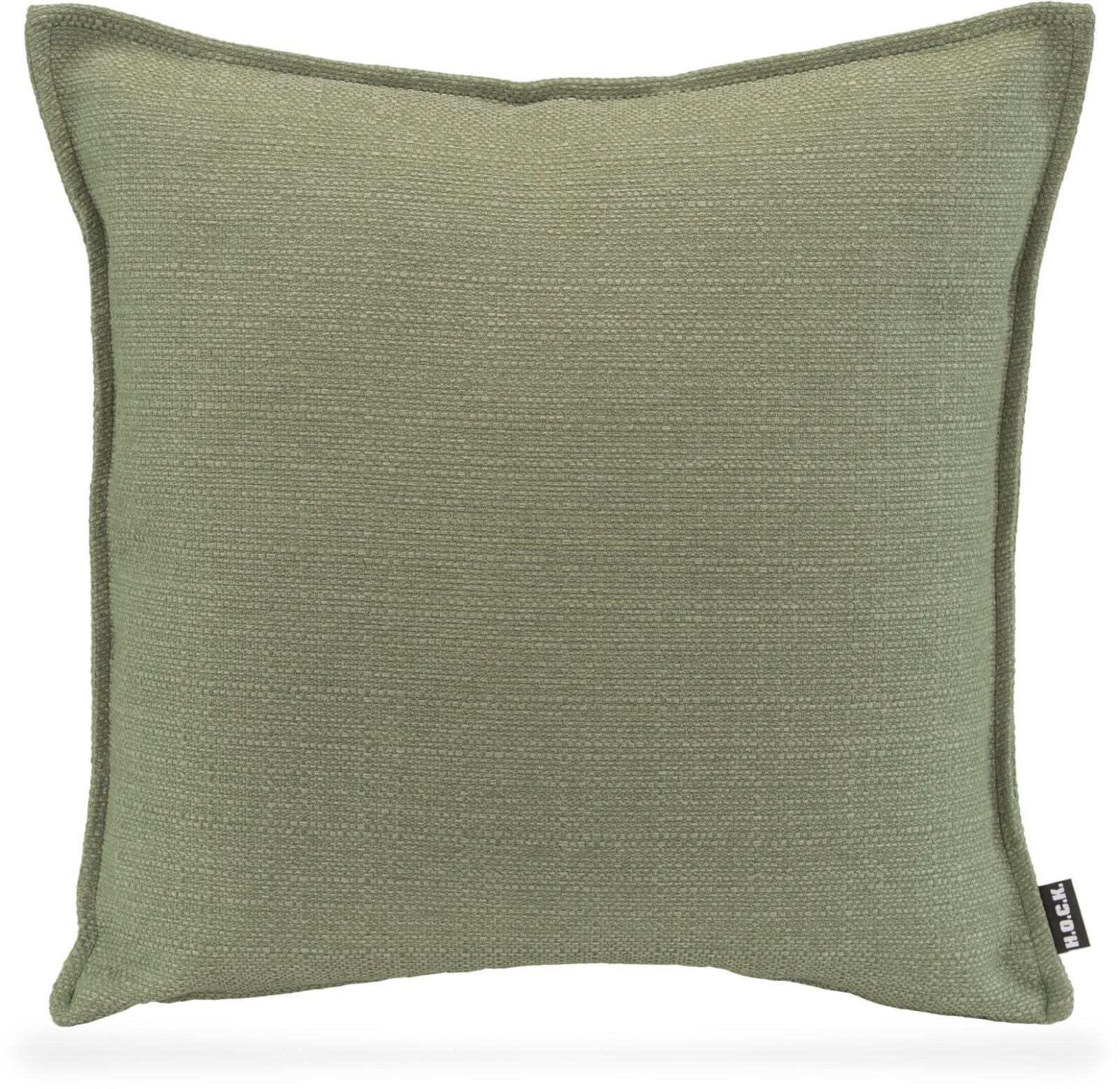 H.O.C.K. Mali Kissen mit Biese 45x45cm lindgrün col. 12