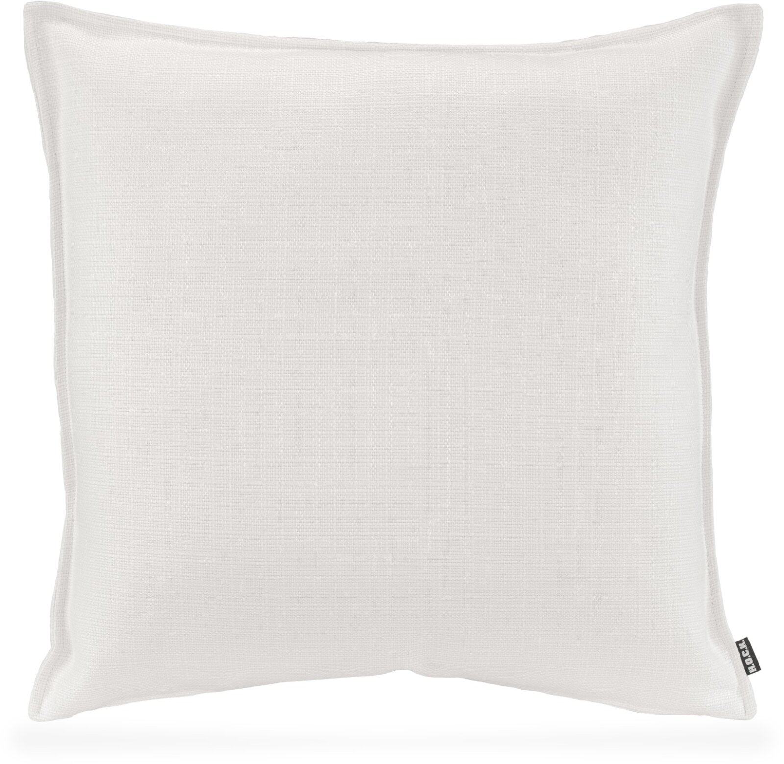 H.O.C.K. Mali Kissen mit Biese 60x60cm weiß ecru col. 623