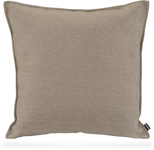 H.O.C.K. Mali Kissen mit Biese 60x60cm taupe col. 2