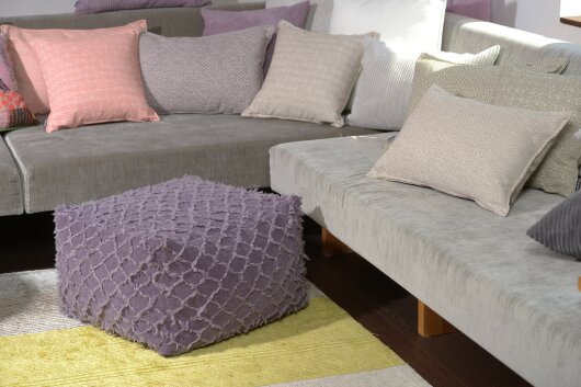 H.O.C.K. Ivy Kissen 60x40cm mit Biese beige col. 400