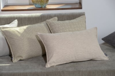 H.O.C.K. Ivy Kissen 60x40cm mit Biese beige col. 400