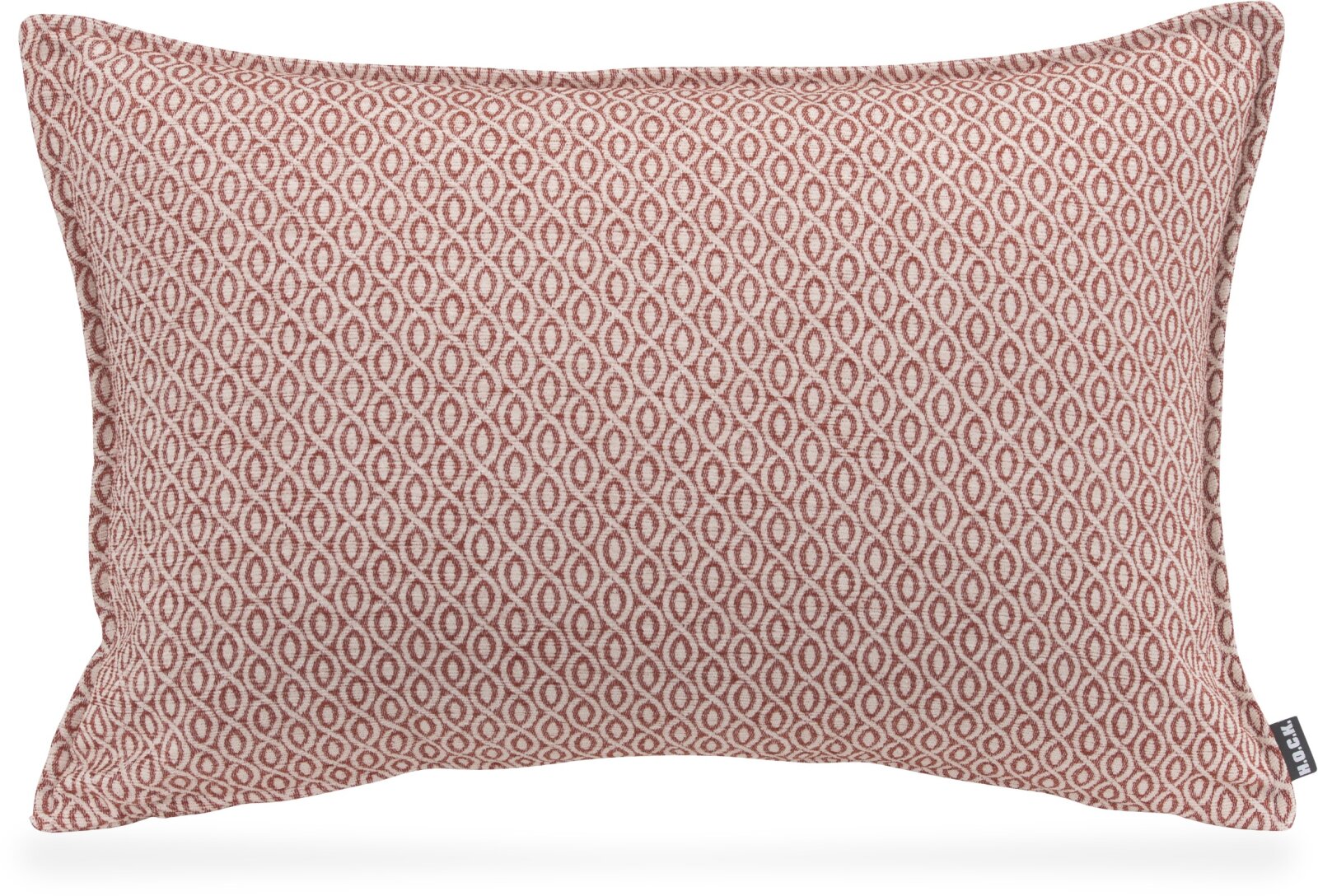 H.O.C.K. Ivy Kissen 60x40cm mit Biese rot / bordeaux col. 304