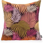 H.O.C.K. Copacabana Kissen floral 45x45cm pink fuchsia