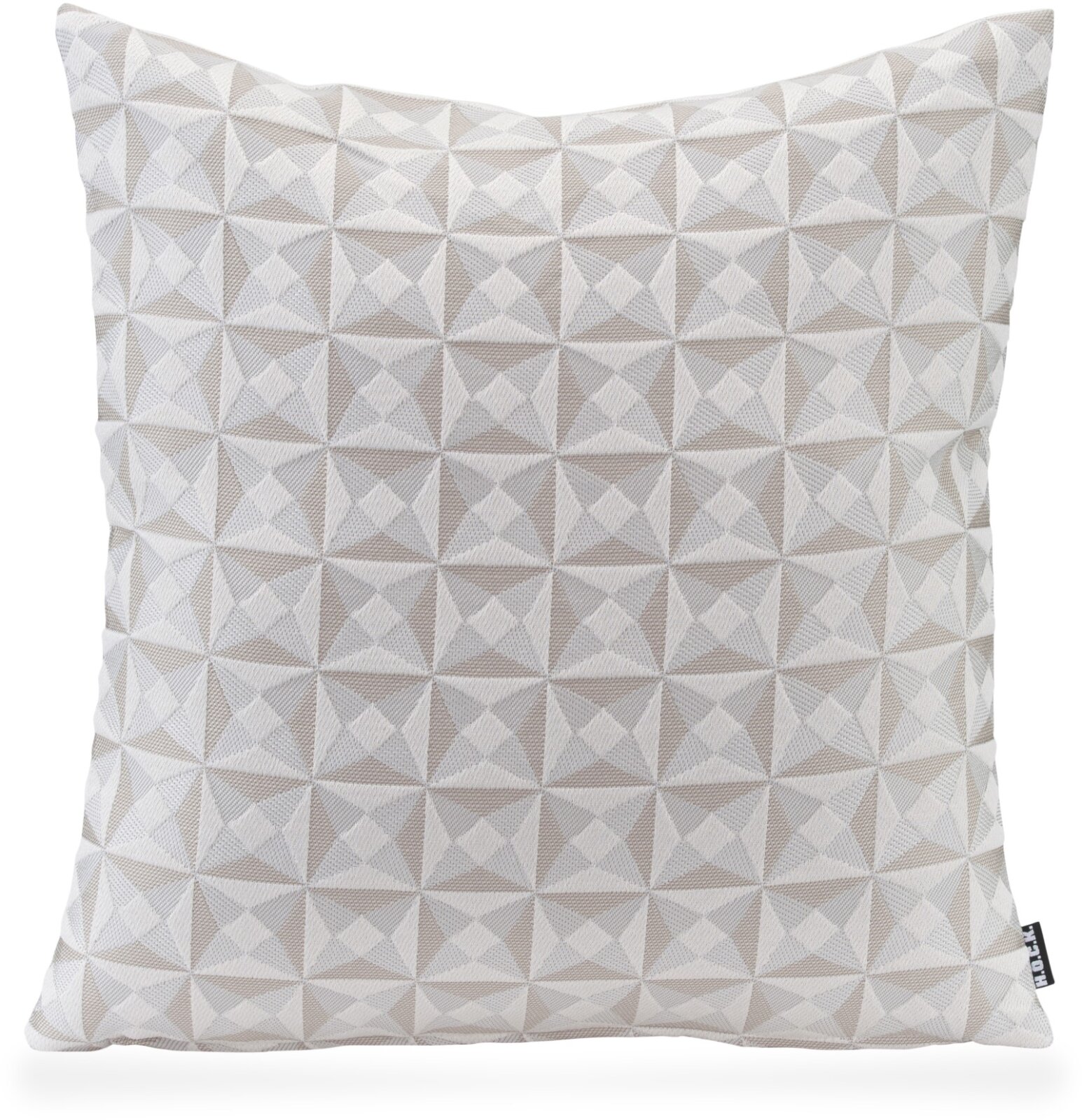 H.O.C.K. Cinny Kissen 45x45cm weiß beige