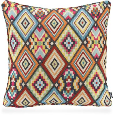 H.O.C.K. Dakota Kissen mit Keder 50x50cm multicolor bunt