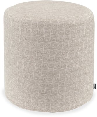 H.O.C.K. Ivo Hocker Pouf Ø45x45cm rund beige col. 400