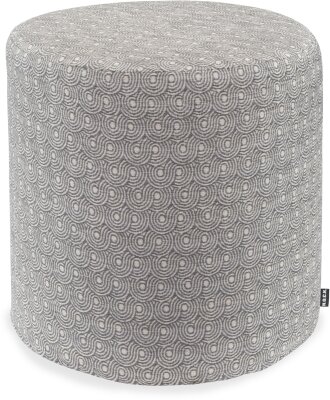 H.O.C.K. Ivo Hocker Pouf Ø45x45cm rund grau col. 603