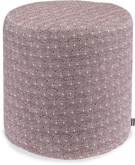 H.O.C.K. Ivo Hocker Ø45x45cm rund lila col. 002