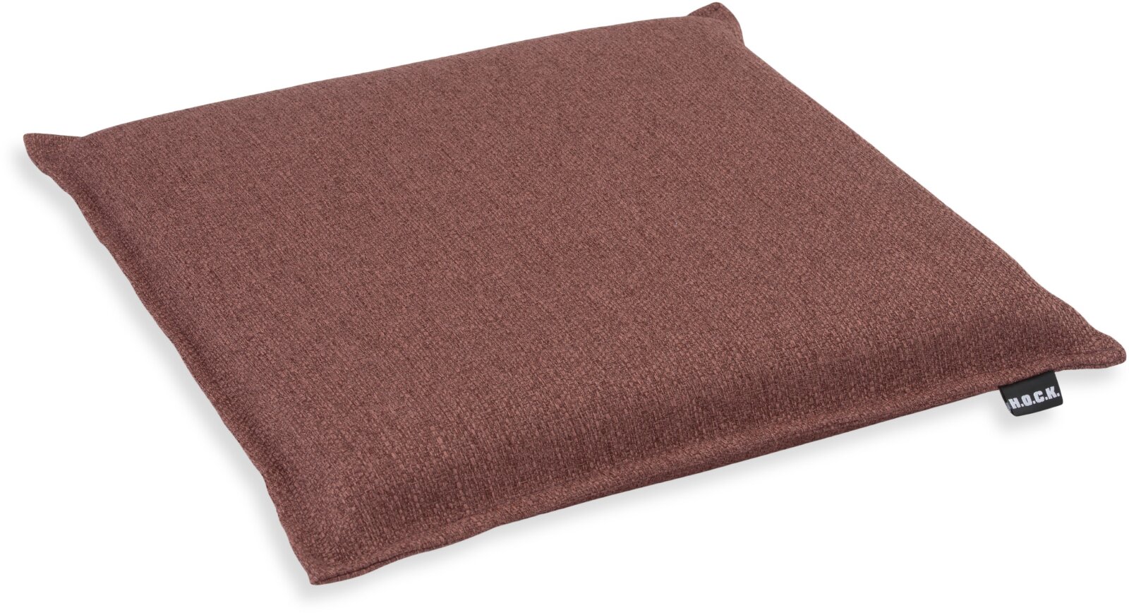 H.O.C.K. Mali Sitzkissen BLISS 40x40x6cm altrosa burgundy col. 22