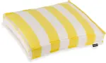 H.O.C.K. Classic Streifen Outdoor Sitzkissen 40x40x5cm yellow gelb col. 25