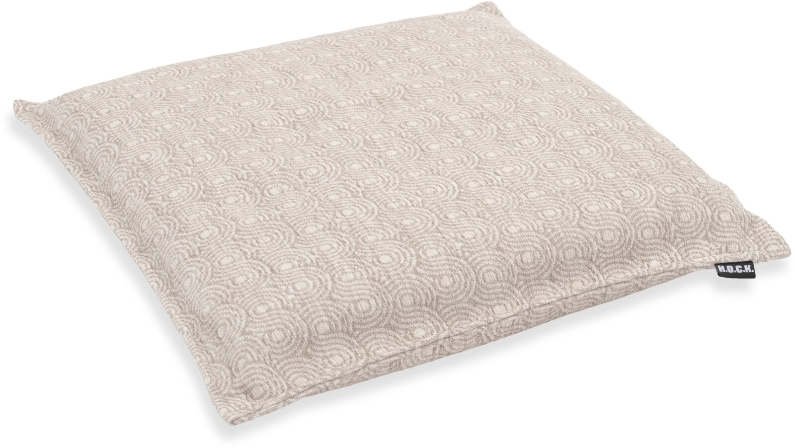 H.O.C.K. Ivo Sitzkissen mit Biese BLISS 40x40x6cm beige col. 400