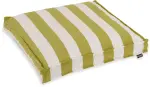 H.O.C.K. Classic Streifen Outdoor Sitzkissen 50x50x5cm grün
