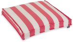 H.O.C.K. Classic Streifen Outdoor Sitzkissen 50x50x5cm pink