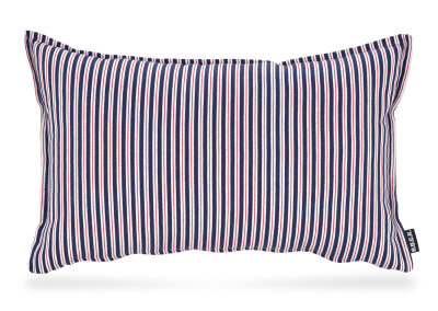 H.O.C.K. Tommy Stripe Kissen 50x30cm blau