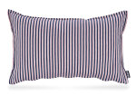 H.O.C.K. Tommy Stripe Kissen 50x30cm blau