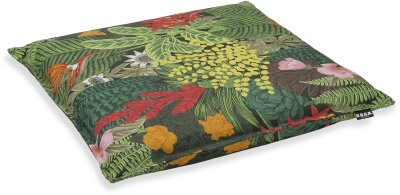 H.O.C.K. Forever Green Outdoor Sitzkissen Blatt-Motiv...