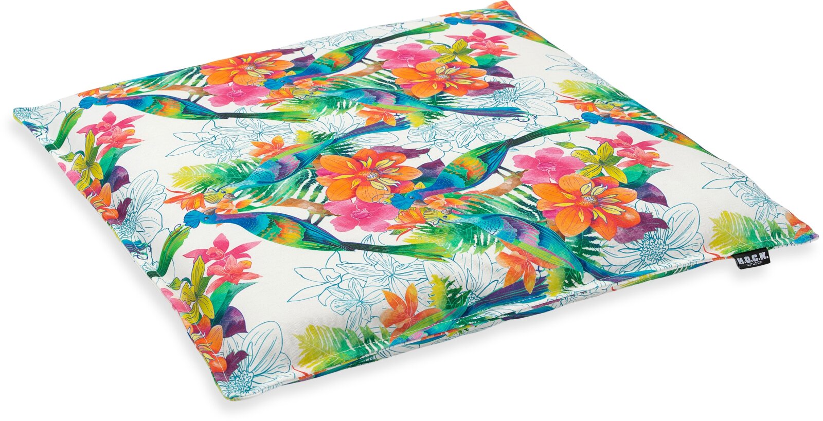 H.O.C.K. Beach Life Outdoor Sitzkissen BLISS 45x45x6cm Paradise 01