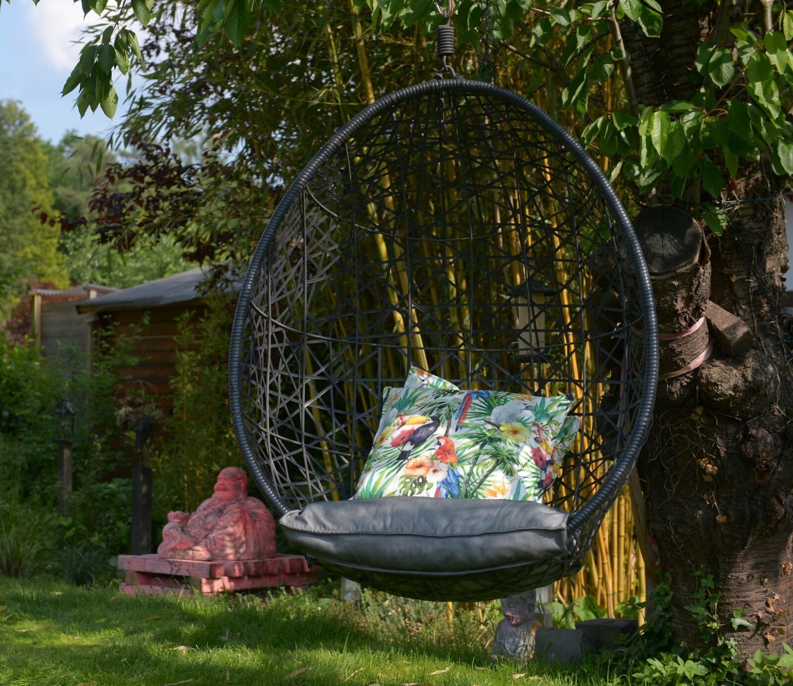 H.O.C.K. Beach Life Outdoor Sitzkissen BLISS 45x45x6cm Paradise 08