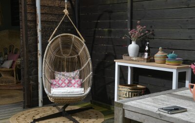 H.O.C.K. Beach Life Outdoor Sitzkissen BLISS 45x45x6cm Zoe 07