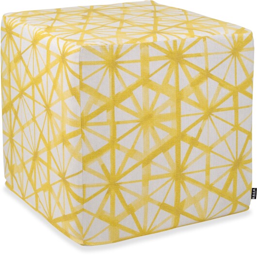 H.O.C.K. Kami Outdoor Hocker eckig 45x45x45cm gelb col. 06 malle