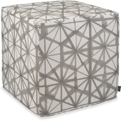 H.O.C.K. Kami Outdoor Hocker eckig 45x45x45cm taupe -...