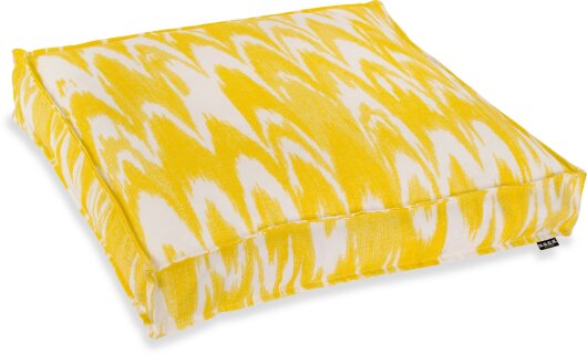 H.O.C.K. Amarador Outdoor Sitzkissen Palettenkissen Bodenkissen BODO 60x60x10cm gelb col. 05
