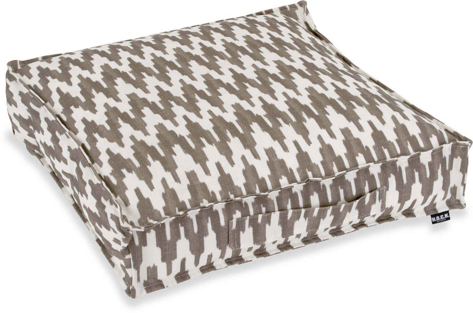 H.O.C.K. Portal Outdoor Matratzenkissen 50x50x10cm col. 100 taupe