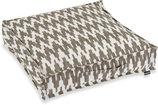 H.O.C.K. Portal Outdoor Matratzenkissen 50x50x10cm col. 100 taupe