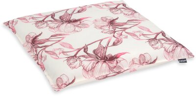 H.O.C.K. Fleur de fuchsia Outdoor Sitzkissen mit Biese...