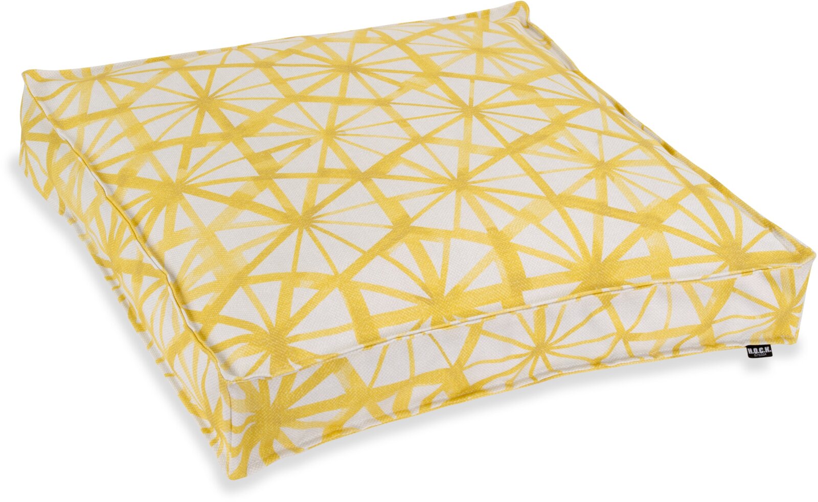 H.O.C.K. Kami Outdoor Bodenkissen 60x60x10cm gelb col. 06 malle