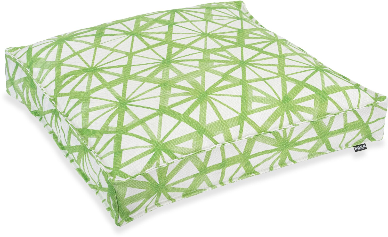 H.O.C.K. Kami Outdoor Bodenkissen 60x60x10cm grün col. 03 malle