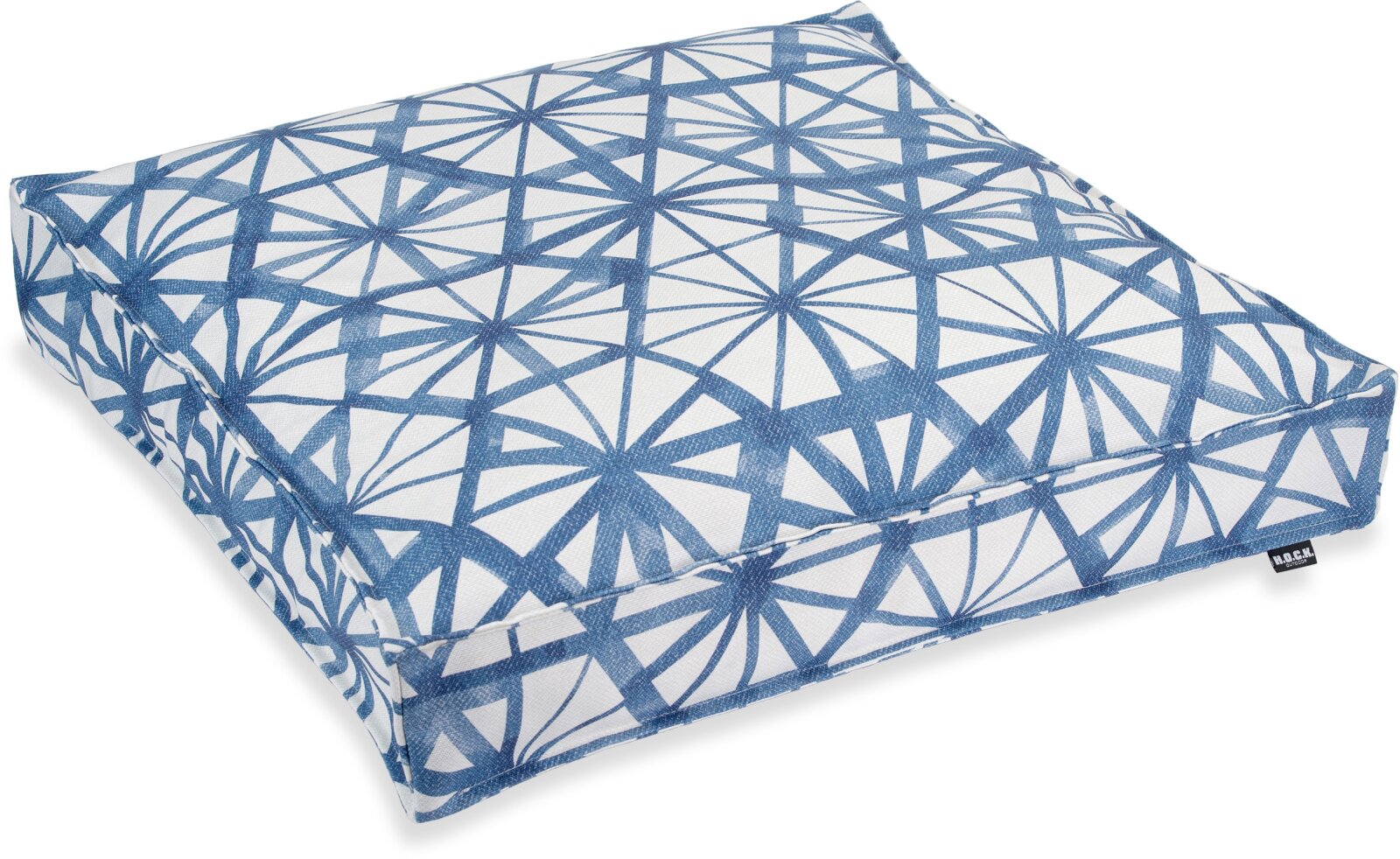 H.O.C.K. Kami Outdoor Bodenkissen 60x60x10cm blau col. 04 malle